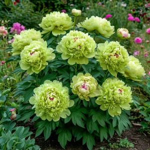 Пион Зеленые Бобы купить по цене от 610р. в интернет-магазине «Посадика» с доставкой почтой в в Волгореченске и по всей России – [изображение №1].