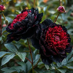 Пион Глубокий Алый купить по цене от 439р. в интернет-магазине «Посадика» с доставкой почтой в в Волгореченске и по всей России – [изображение №1].